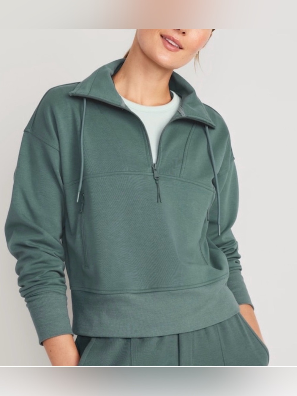 Old Navy Women's Dynamic Fleece Half-Zip Pullover